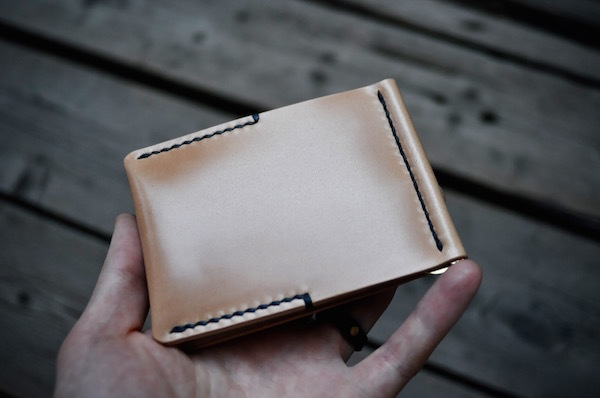money clip + coin +cordovan_b0172633_09264429.jpg