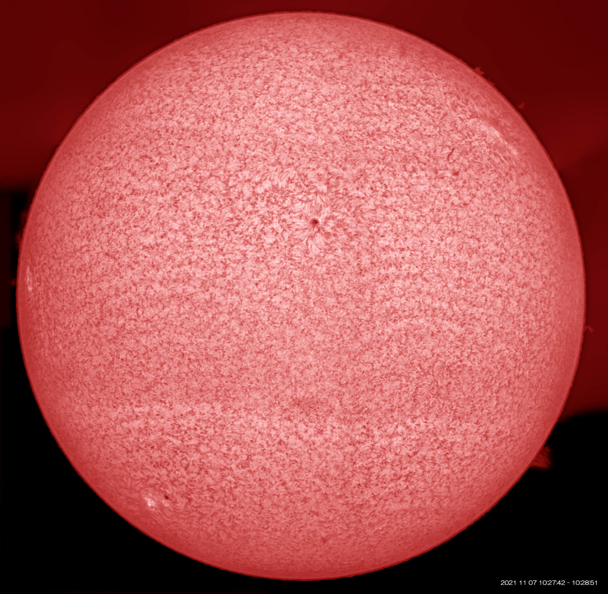 11月7日の太陽_e0174091_11455895.jpg