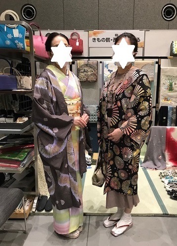 サローネのお客様・華やかなお二人・イチゴ泥棒帯。_f0181251_18310336.jpg