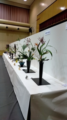 池坊長崎県連合支部のいけばな展_d0195183_01494769.jpg