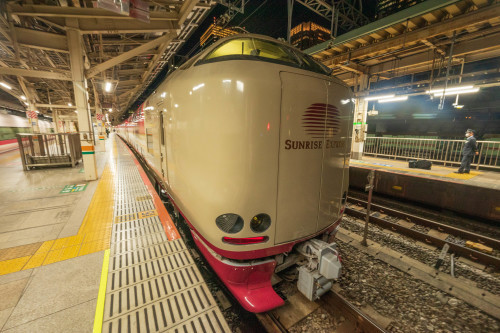 サンライズ出雲乗車記～夜行寝台列車に乗って行く山陰の山旅 : 殿様な山歩き