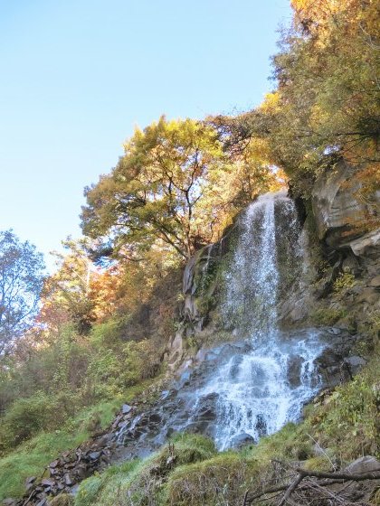11月3日、紅葉の蓼科「横谷峡」ハイキング、1/3_e0045768_22461013.jpg
