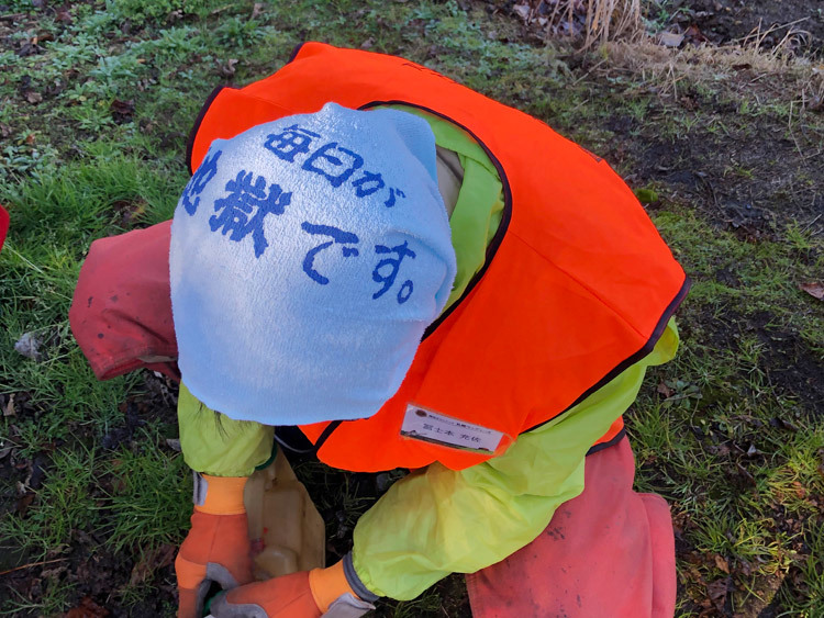 11月6日(土)恵庭市防風林 灌木処理_c0173813_15234294.jpg