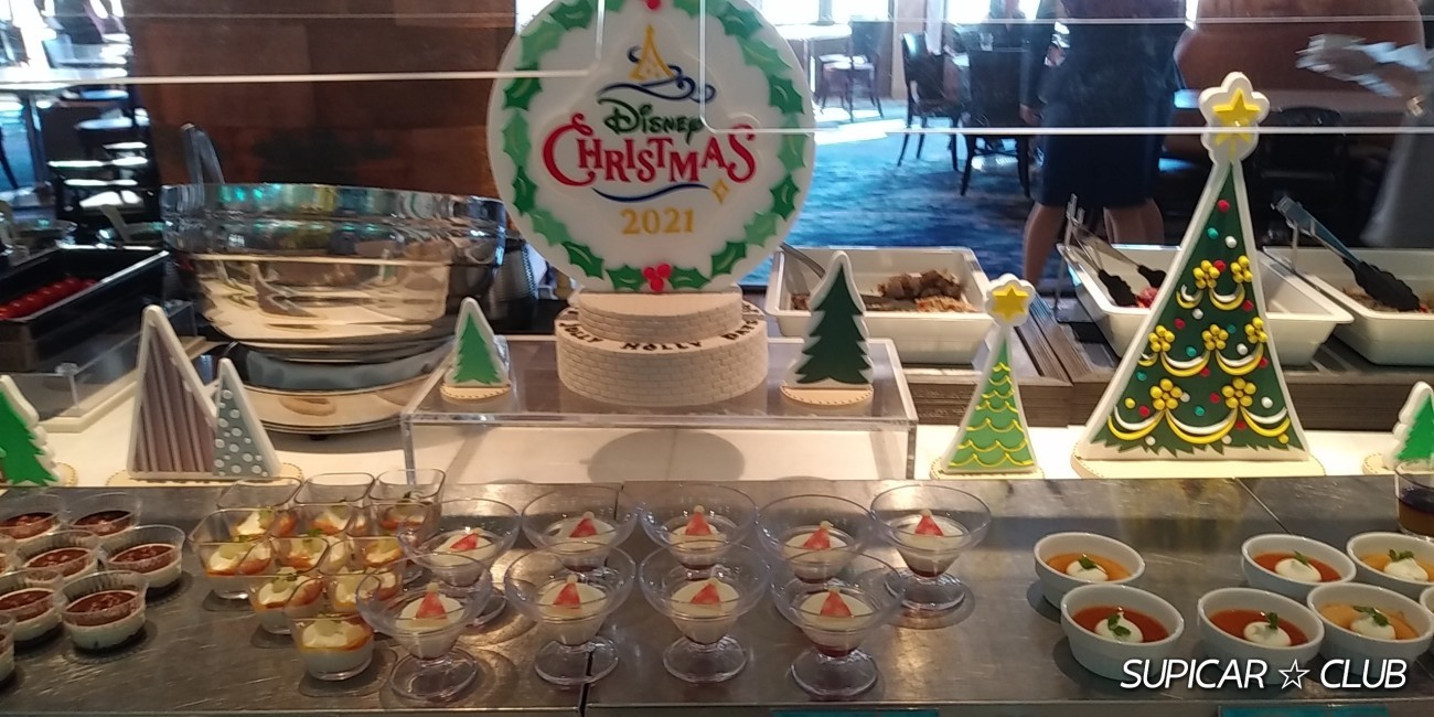 ディズニー クリスマス スペシャルブッフェオチェーアノ オカルト デパート最上階で Supicar Club