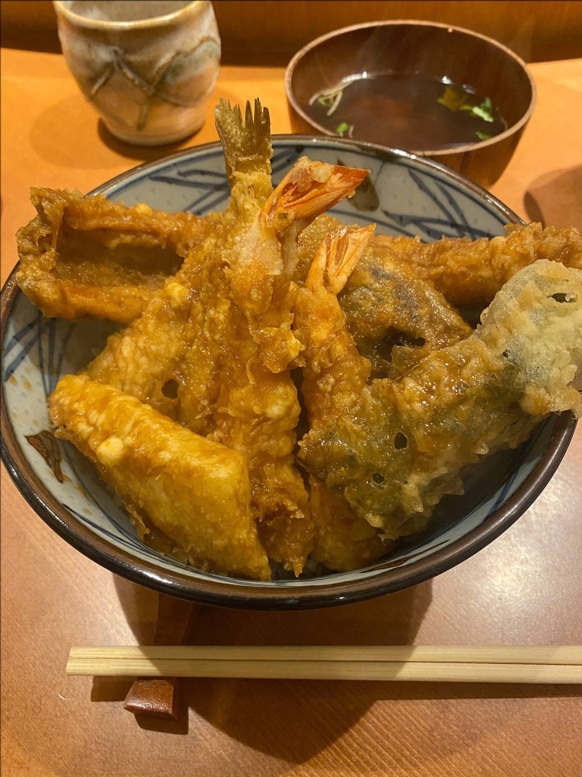 天ぷら やぐちで天丼ランチ 人形町 人形町からごちそうさま