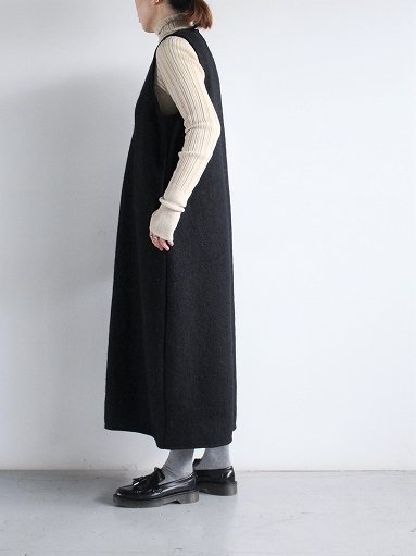 Worker’s Nobility　Jone dress / Black 100% Wool_b0139281_15512474.jpg