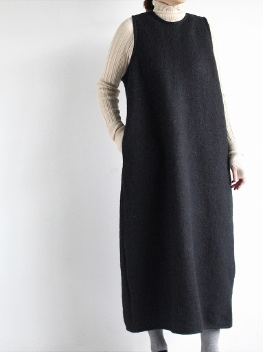 Worker’s Nobility　Jone dress / Black 100% Wool_b0139281_15512552.jpg