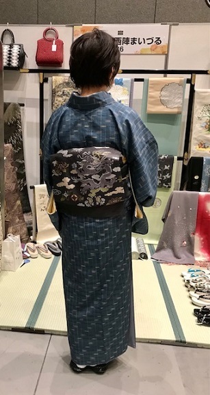 サローネのご夫婦のお客様・龍の帯・木屋太さん道中着。_f0181251_16385615.jpg