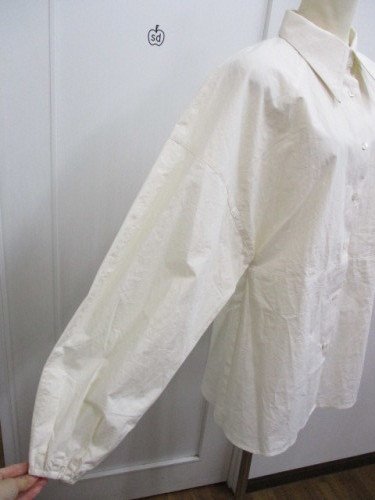 トゥデイフル TODAYFUL Volumesleeve Typewriter Shirts : dimanche