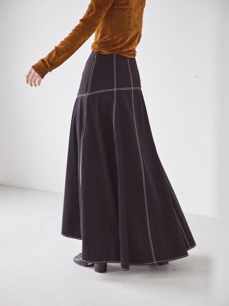 トゥデイフル TODAYFUL Satin Stitch Skirt : dimanche NEWS BLOG 