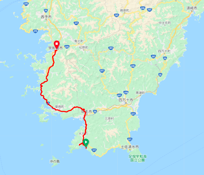 四国の旅 14日目 大月〜宇和島_d0211129_14530952.png