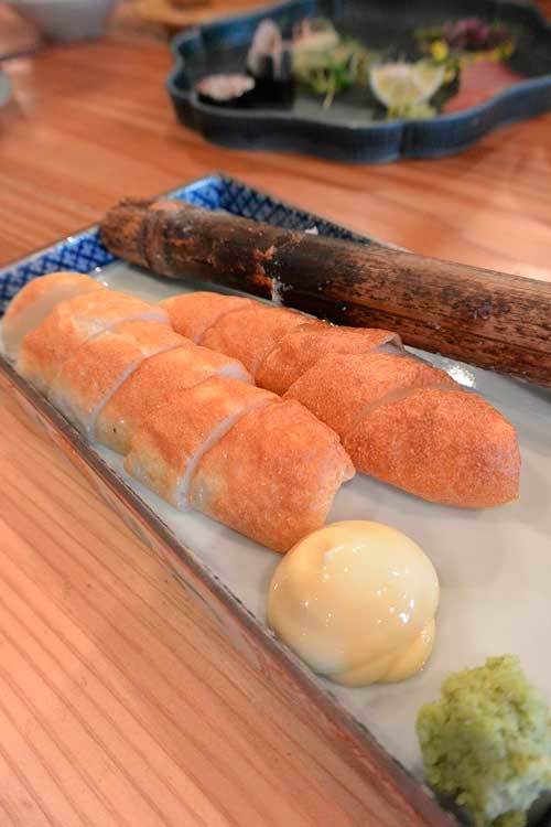 【(山梨グルメ)甲府市「炉端 ウラハラ」で 〆の「鯛茶漬け」!!】_a0005436_16062131.jpg