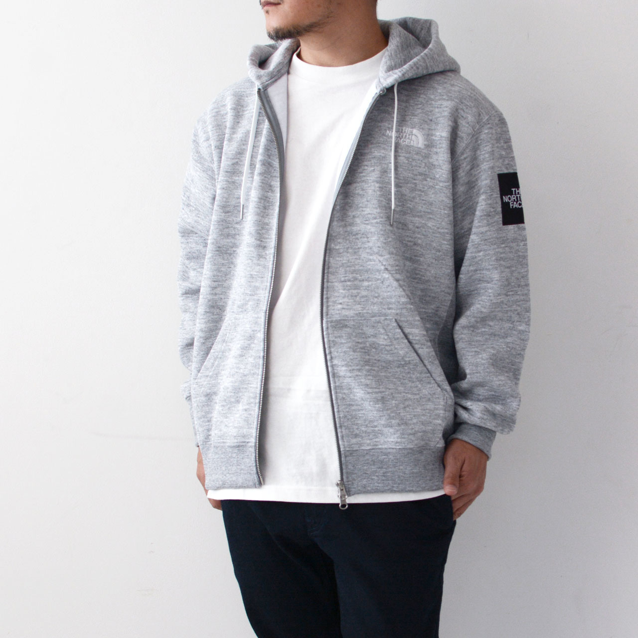 THE NORTH FACE [ザ・ノース・フェイス] M Square Logo FullZip