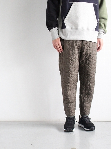 South2 West8　Quilted Pant - Deer Horn Qt. / Olive_b0139281_17465165.jpg