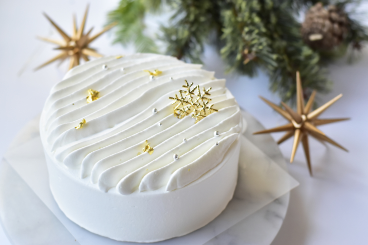 レシピ 白いクリスマスケーキ Honey Cafe