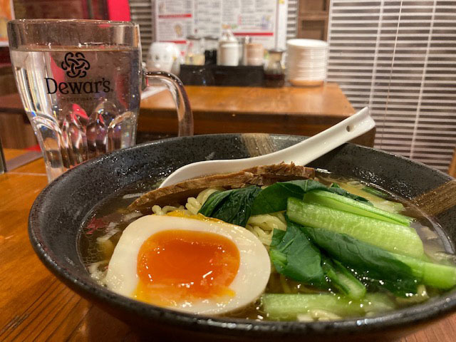 朝ラーメン@餃子酒場 吉祥寺_e0208519_14310376.jpg