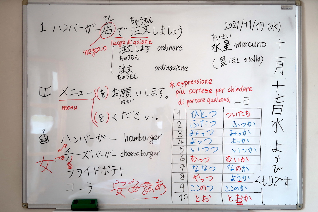 昼も夜も日本語の授業もハンバーガー_f0234936_14442355.jpg