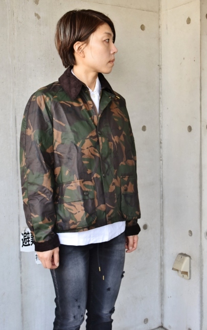 John Partridge 「お初」 CAMO WAX SHORT JACKET_d0152280_14240587.jpg