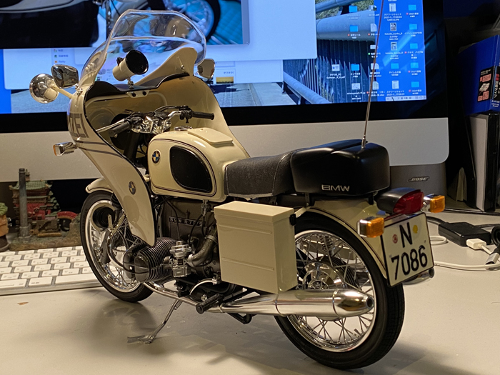 プラモ製作記 5 BMW R75/5 ポリスタイプ 1/6 タミヤ : 小生の備忘録 プラモ製作記 5 BMW R75/5 ポリスタイプ 1/6 タミヤ : 小生の備忘録