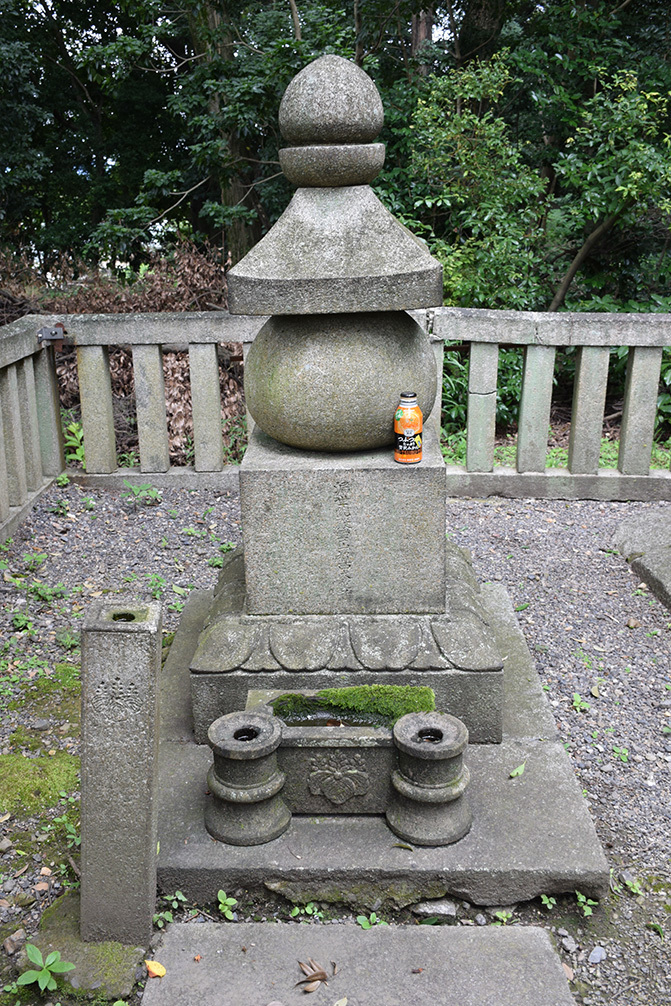 豊国廟の麓に祀られた豊臣国松と松の丸殿の供養塔。_e0158128_10351648.jpg