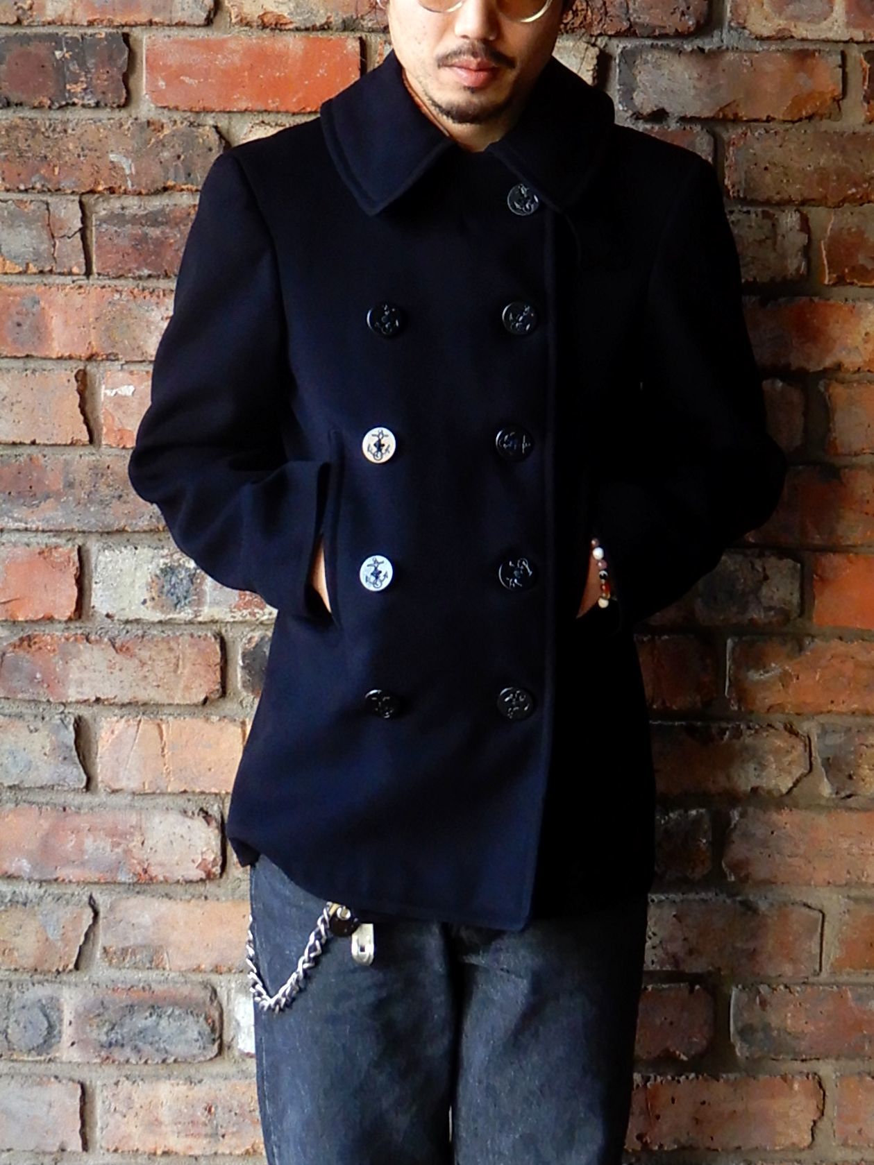 1940S U.S.NAVY 10 BUTTON PEA COAT--RECOMMEND-- : 38CLOTHING BLOG