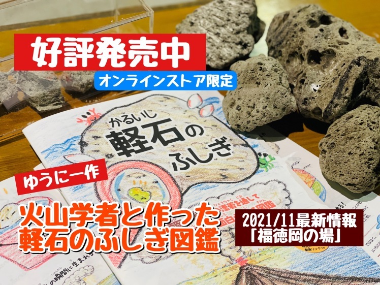 軽石とは?【軽石のふしぎ図鑑】好評発売中!福徳岡の場や軽石の不思議と面白さを紹介する一冊。沖縄 軽石 なぜ?_d0363878_11040677.jpg