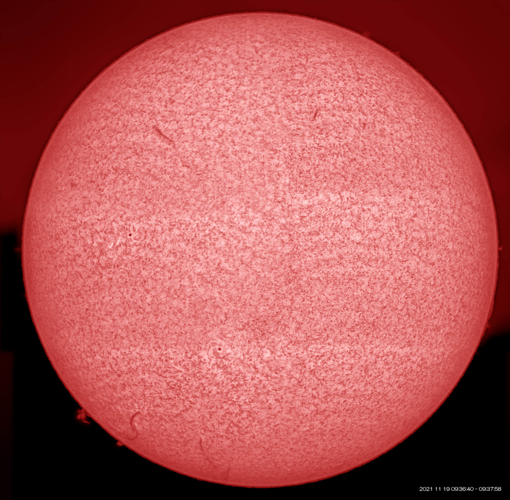 11月19日の太陽_e0174091_11150024.jpg