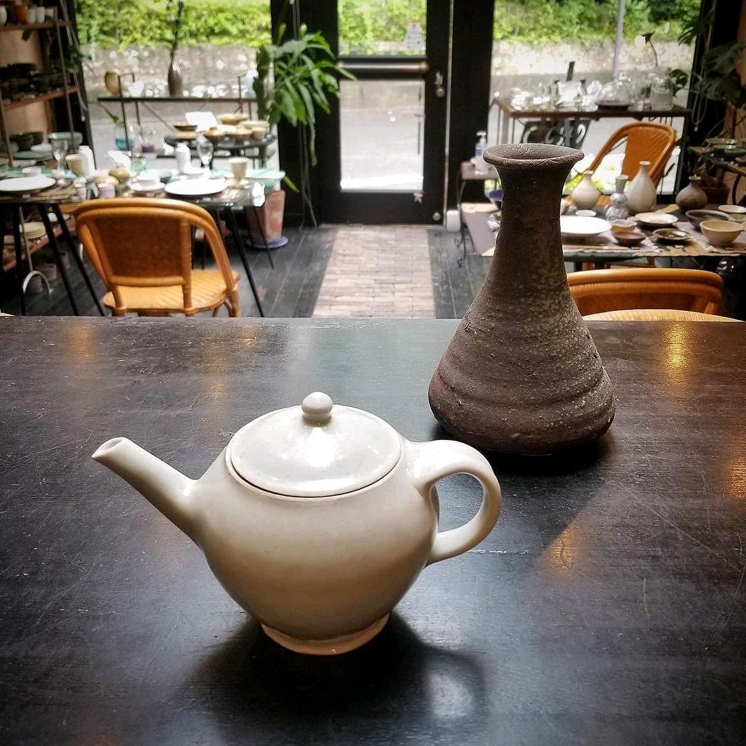 値下げしました　森岡成好　南蛮焼締　片口 森岡成好 30 片口 – Style Hug Gallery ONLINESHOP