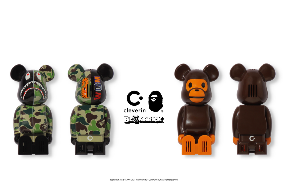 BAPE® x CLEVERIN x BE@RBRICK_a0174495_16305344.png