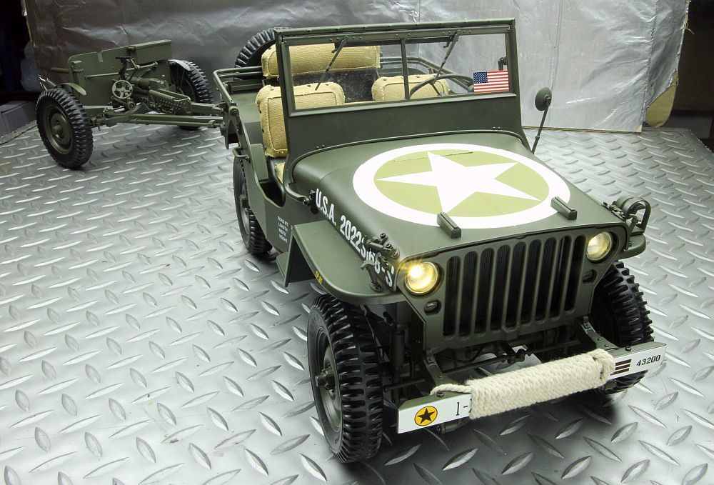 ハズブロ製1/6 アメリカ陸軍WILLYS JEEP MB (初期型グリル