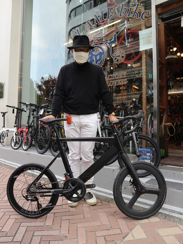 11月21日　渋谷　原宿　の自転車屋　FLAME bike前です_e0188759_16523651.jpg