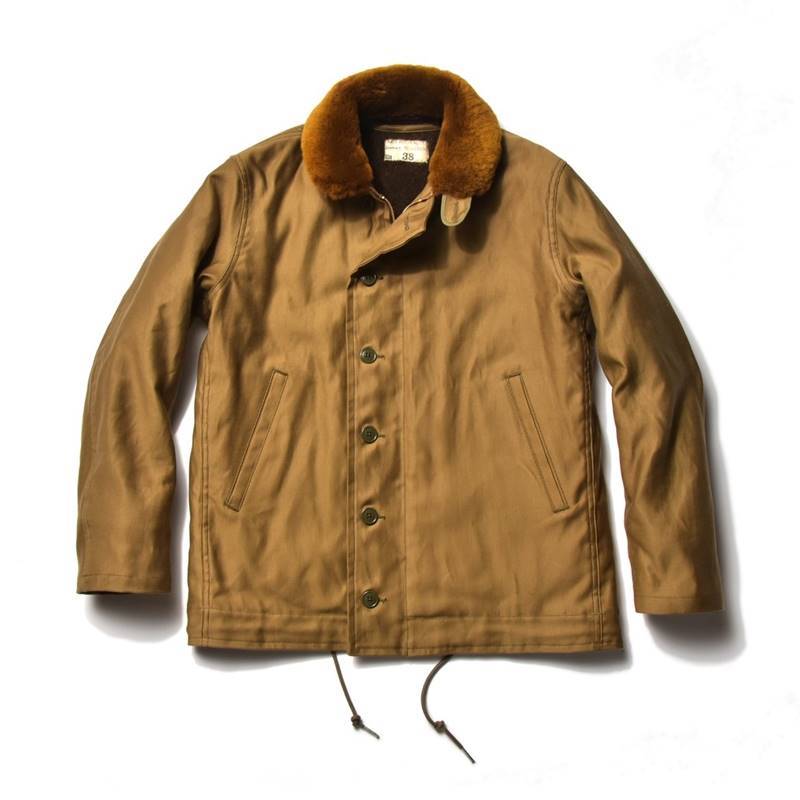 THE REAL McCOY\'S(ザ リアルマッコイズ)N-1 DECK JACKET / KHAKI SPL: KHAKI_c0204678_13062490.jpg