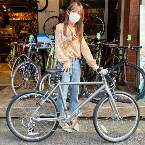 リピトの「本日のバイシクルガール」ライトウェイ特集☆自転車女子 自転車ガール 自転車ボーイ クロスバイク ライトウェイ おしゃれ自転車 マリン ターン シェファード パスチャー スタイルス_b0212032_18081322.jpeg