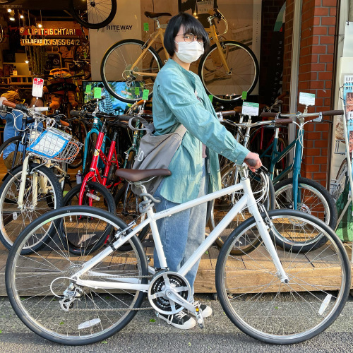 リピトの「本日のバイシクルガール」ライトウェイ特集☆自転車女子 自転車ガール 自転車ボーイ クロスバイク ライトウェイ おしゃれ自転車 マリン ターン シェファード パスチャー スタイルス_b0212032_18085010.jpeg