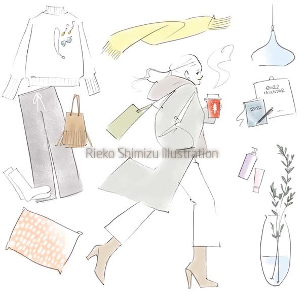 女性誌を中心に活動するイラストレーター清水利江子の仕事ブログ 女性誌を中心に活動するイラストレーター清水利江子の仕事ブログ