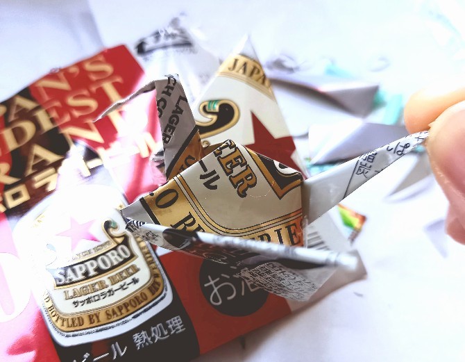 アルミ缶でモグラ防除風車 ピースケさんのお留守ばん アルミ缶でモグラ防除風車 ピースケさんのお留守ばん