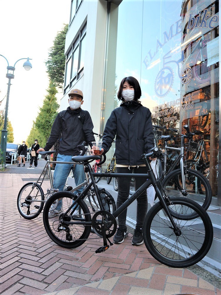 11月23日　渋谷　原宿　の自転車屋　FLAME bike前です_e0188759_18555478.jpg