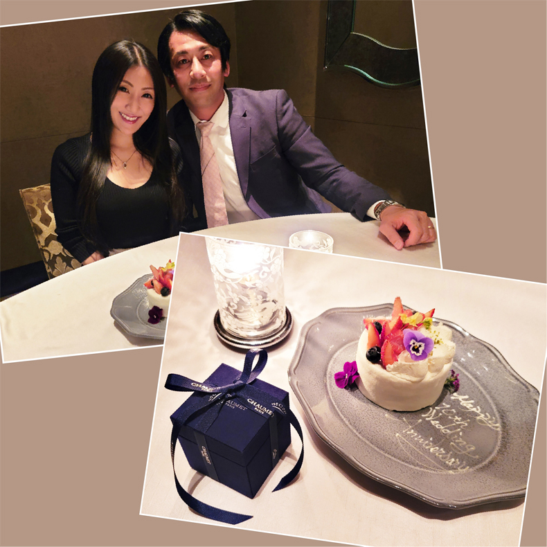 結婚１０周年☆.*˚CHAUMET,素敵な贈り物たち,娘のお稽古…_d0224894_14363662.jpg