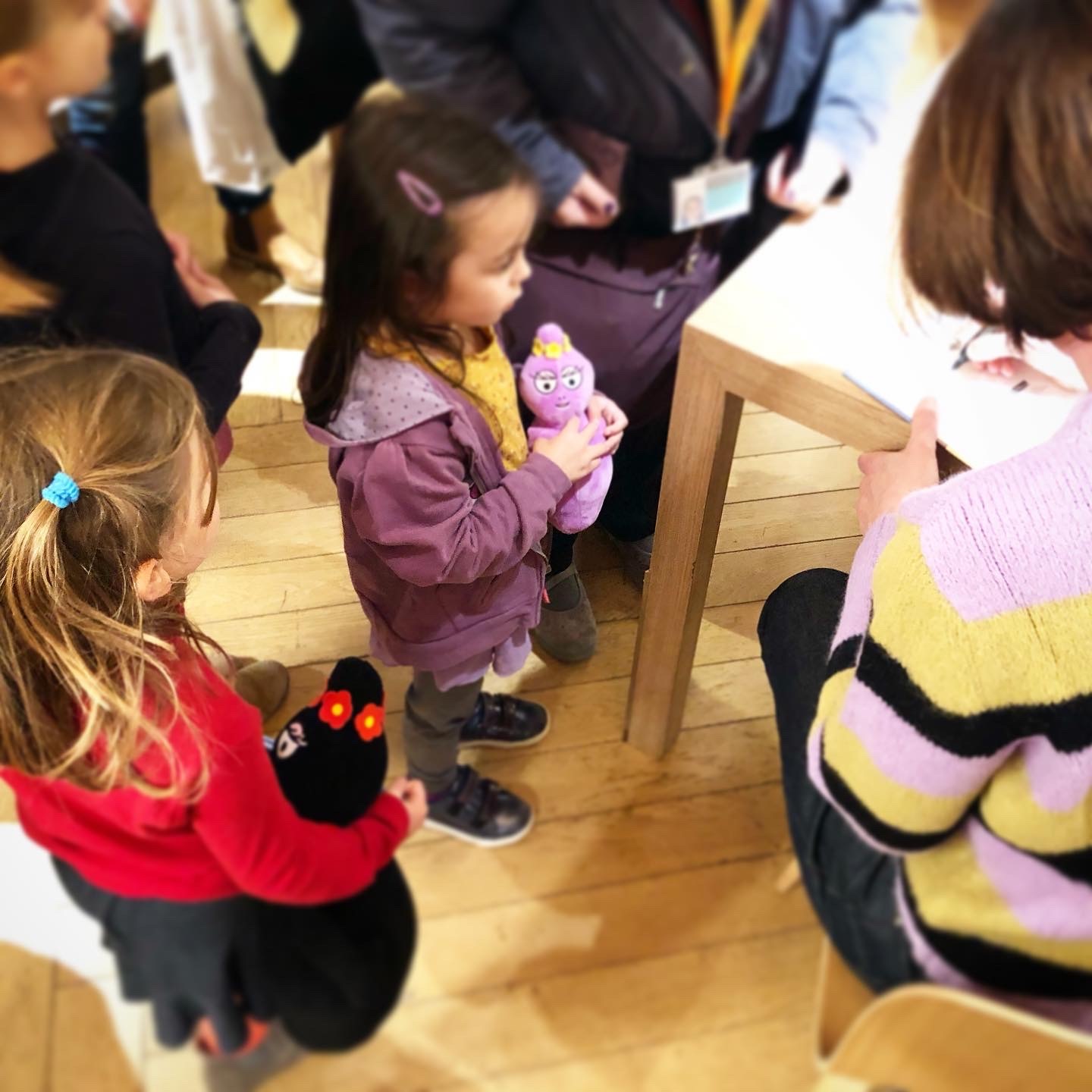 バーバパパがルーブル美術館にやってきた! 作者アリス・テイラーさん「バーバルーブル」サイン会_a0231632_04353707.jpeg