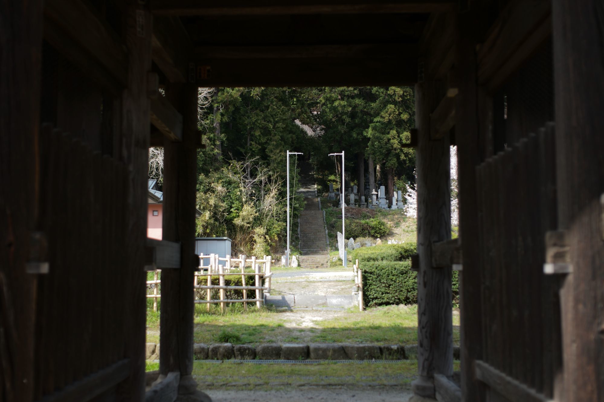 【重要文化財｜善光寺 楼門】　行き方、見学のしかた　（茨城県）_b0212342_13190148.jpg