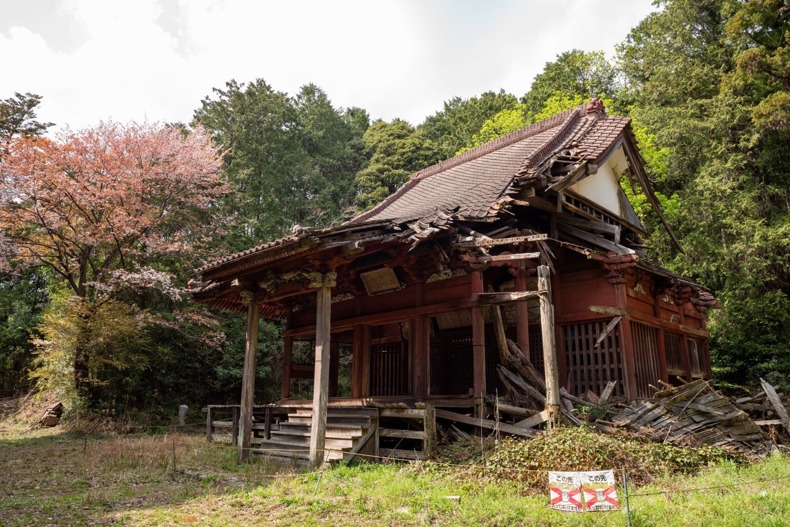 【重要文化財｜善光寺 楼門】　行き方、見学のしかた　（茨城県）_b0212342_13254139.jpg