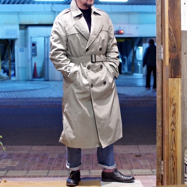 USMC ALL WEATHER COAT / Size 40 XL !!  38 S / Trench Coat / 米軍 トレンチコート :  biscco 