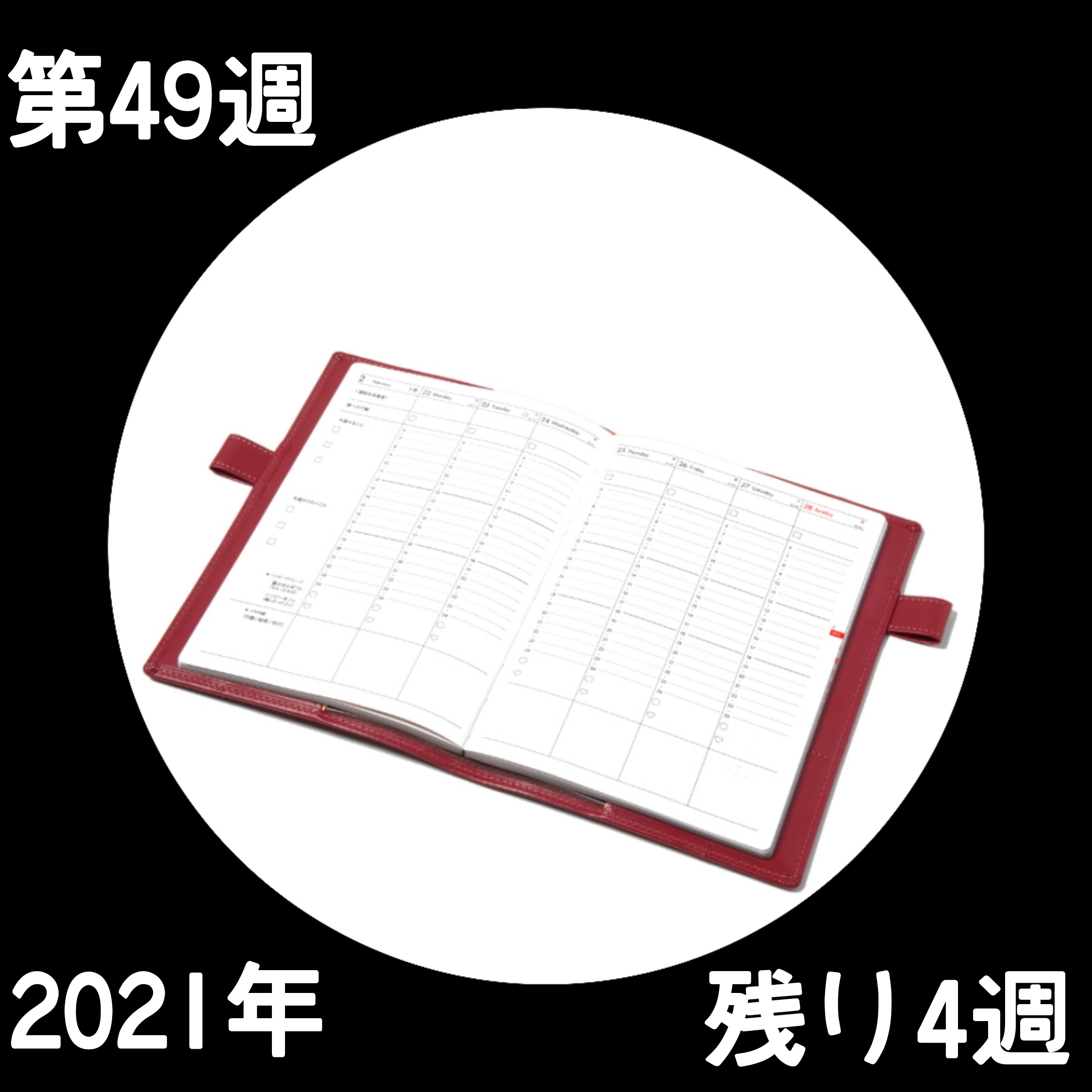 211128 第49週の手帳タイムを取ろう❗_f0164842_19562723.jpg