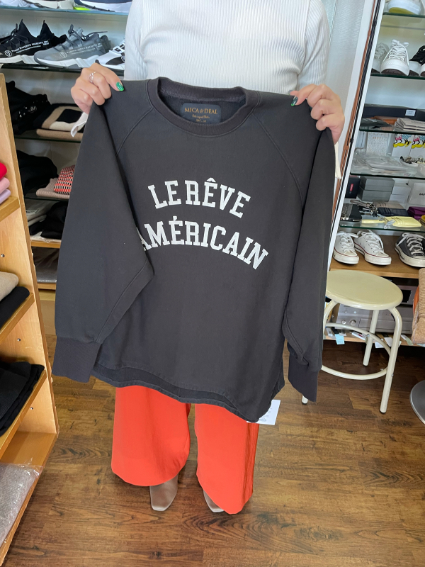 マイカアンドディール　AMERICAN sweat p/o_e0076692_13150030.jpg