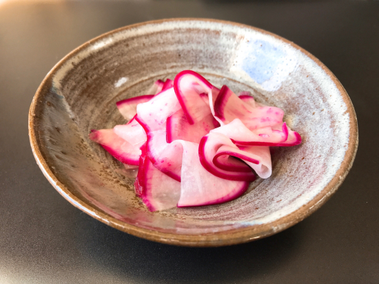 もものすけ(カブ)で浅漬け・甘酢漬け : ぼっちオバサン食堂