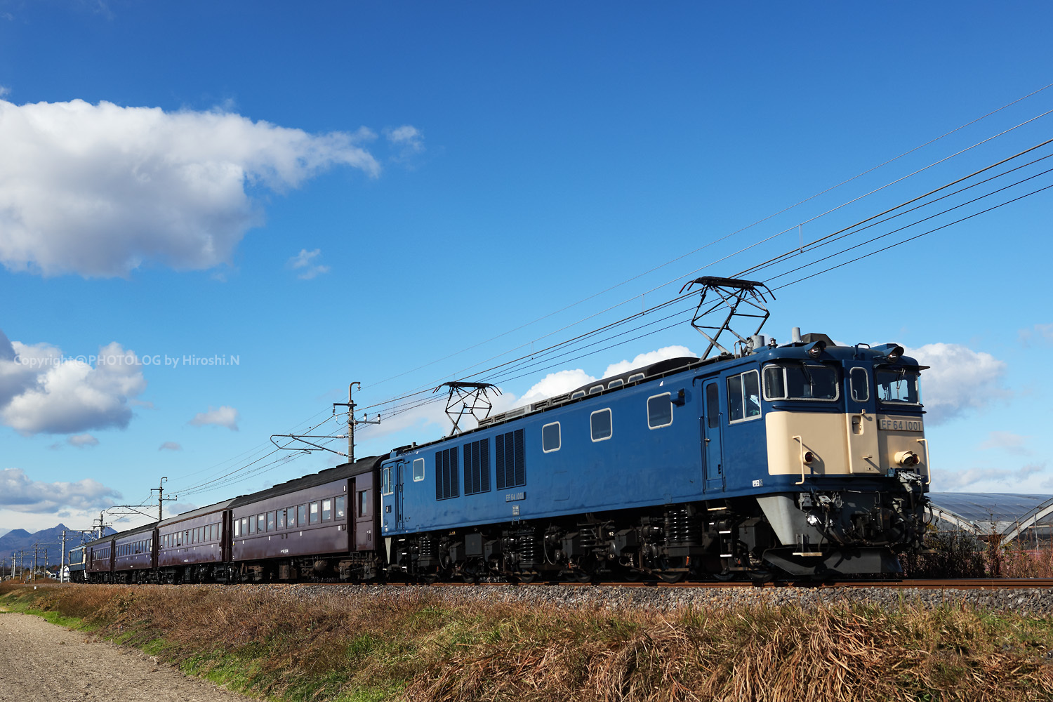 2021/11/27 Sat. 両毛線 - 団臨 EF65-501 EF64-1001