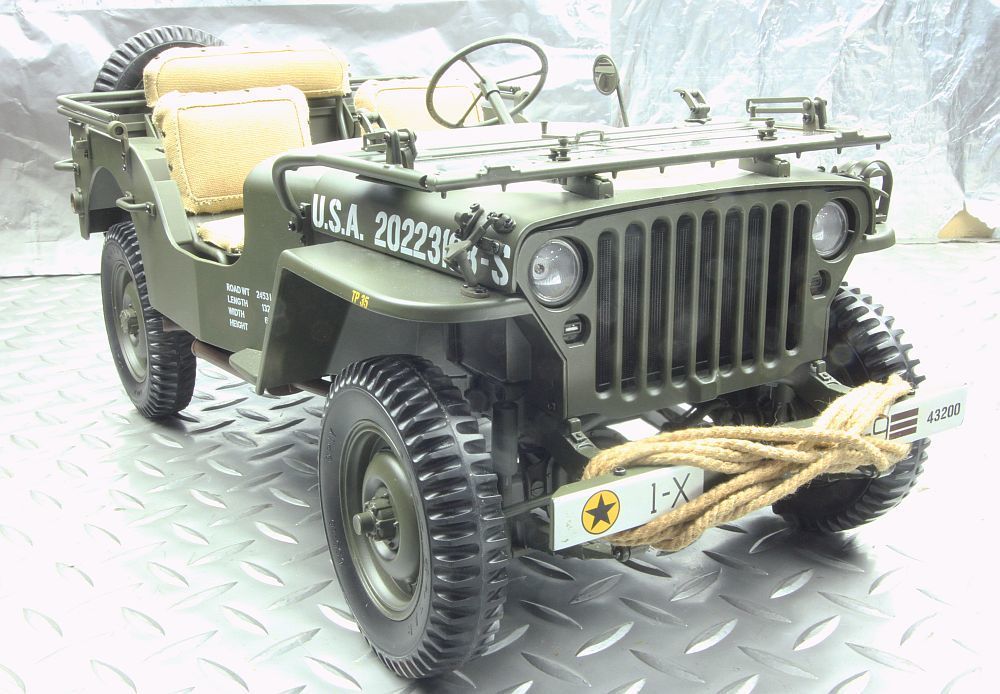 おもちゃウイリス　MB  アシェット　Willys MB jeepを作る