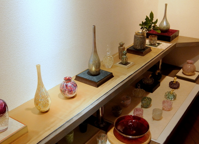 ✳ 笠間 ガラス作家 迫二郎 さんの 器