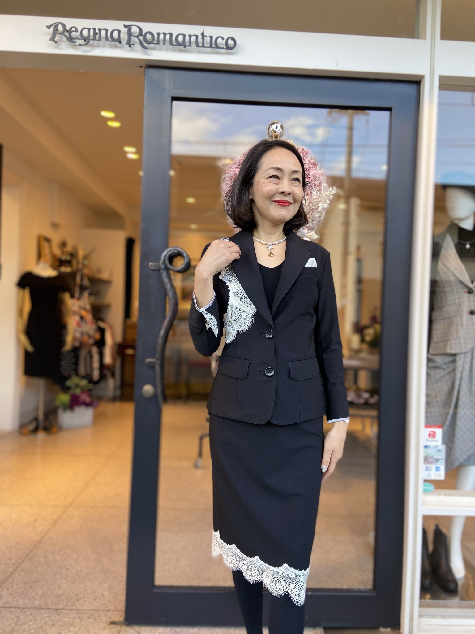 【メーカー公式ショップ】 せー太郎様専用REGINA レディース ROMANTICOスーツセット スーツ・フォーマル・ドレス