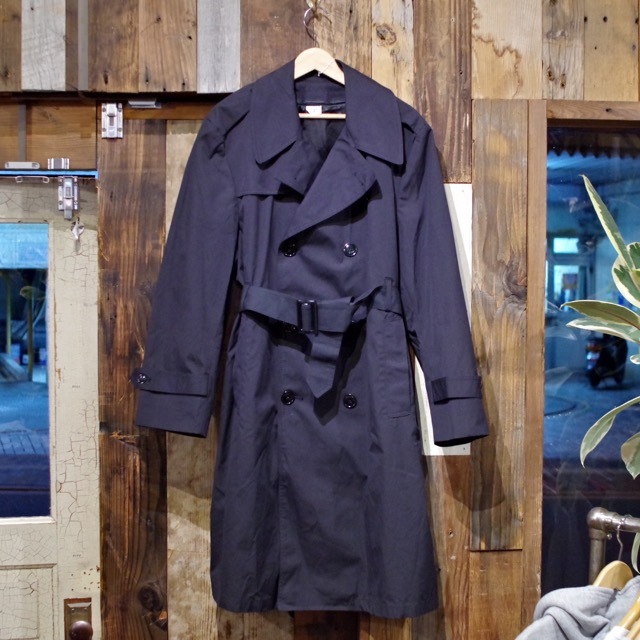 1990s US NAVY Trench Coat 42 S / ALL WEATHER COAT / 米軍 トレンチ